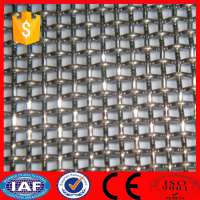 Price list crimped wire netting sand vibrating woven wire mine sieving screen gravel screen wire mesh