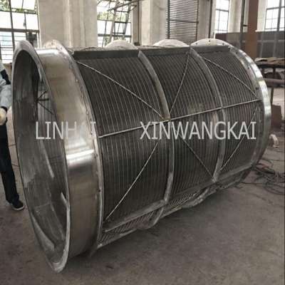 Stainless steel wedge wire metal filter cylinder