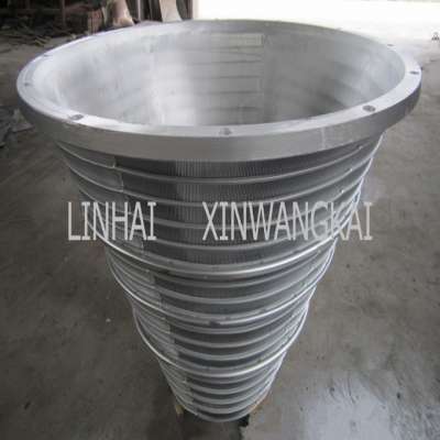 Industry wedge wire slot screen basket