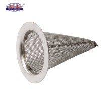 Sturdy and durable support custom wire mesh rotating screen stainless steel basket filter