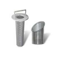 Stable performance refillable stainless steel filter tube cartridge mesh filter basket